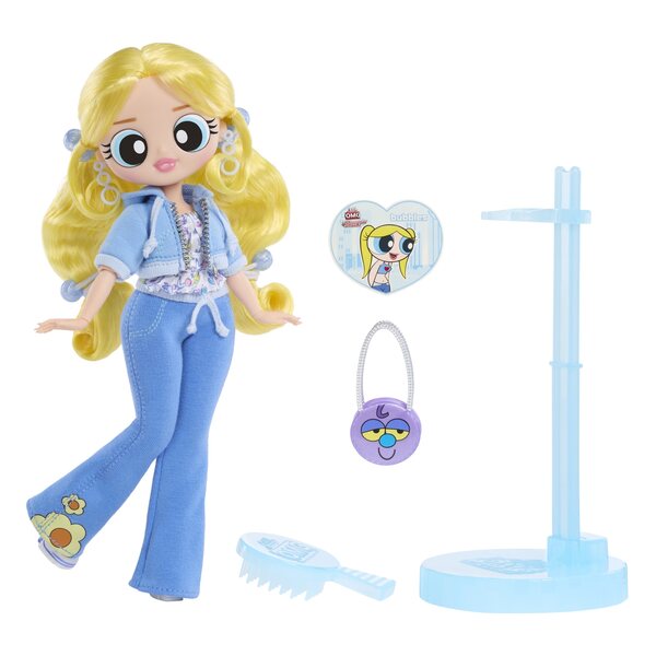 LOL. Verrassing! OMG De Powerpuff Girls Bubbles-pop met modieuze kleding