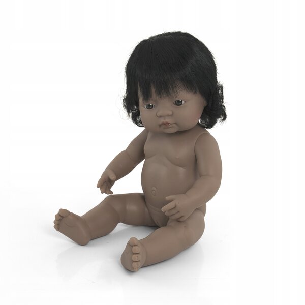 Miniland bambola spagnola 38 cm - Bambola Educativa in Vinile per Bambini