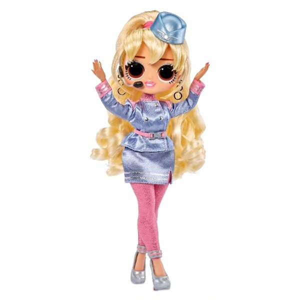 L.O.L. Surprise OMG Fly Gurl – Weltreisepuppe mit Reisezubehör