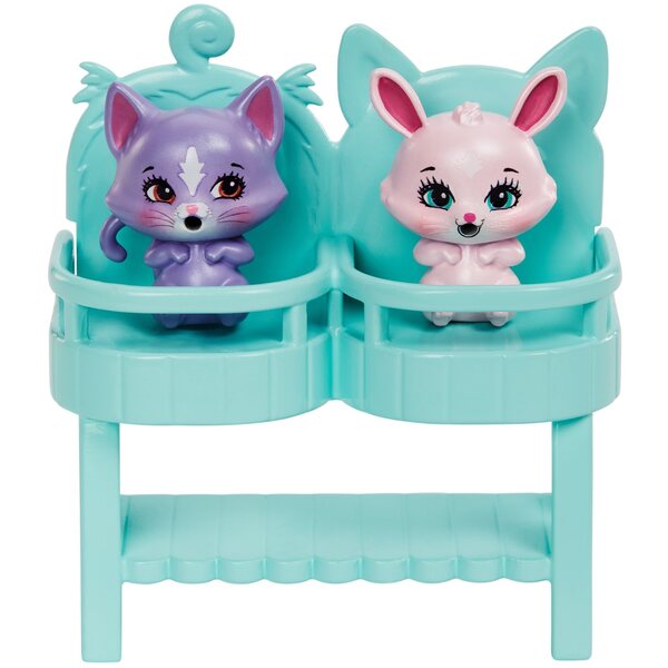 Enchantimals Zlobek-Haustierset mit Puppe und Mattel-Zubehör für Kinder ab 4 Jahren