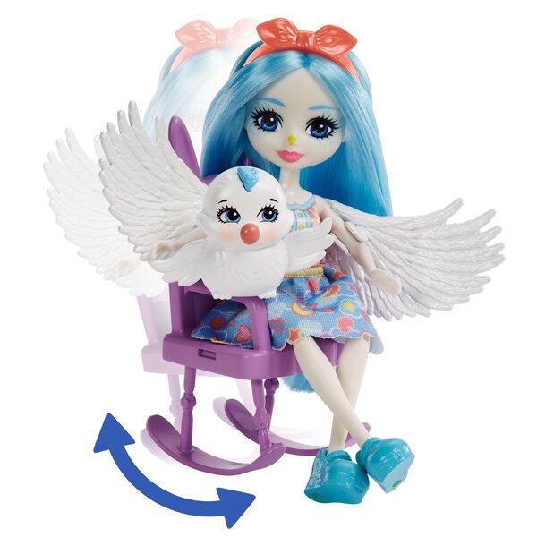 Enchantimals Zlobek-Haustierset mit Puppe und Mattel-Zubehör für Kinder ab 4 Jahren