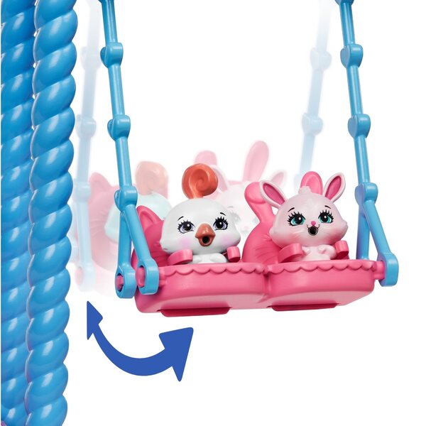 Enchantimals Zlobek-Haustierset mit Puppe und Mattel-Zubehör für Kinder ab 4 Jahren