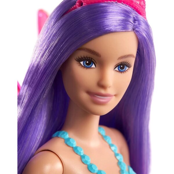 Barbie Dreamtopia Willa die Fee mit Flügeln und Tiara – Zauberhaftes Spiel für Kinder ab 3 Jahren