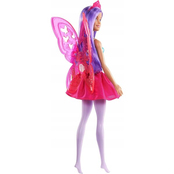 Barbie Dreamtopia Willa die Fee mit Flügeln und Tiara – Zauberhaftes Spiel für Kinder ab 3 Jahren