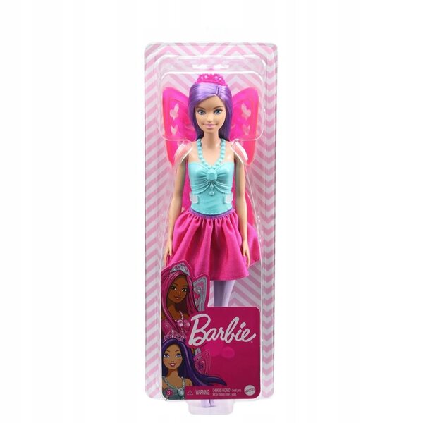 Barbie Dreamtopia Willa die Fee mit Flügeln und Tiara – Zauberhaftes Spiel für Kinder ab 3 Jahren