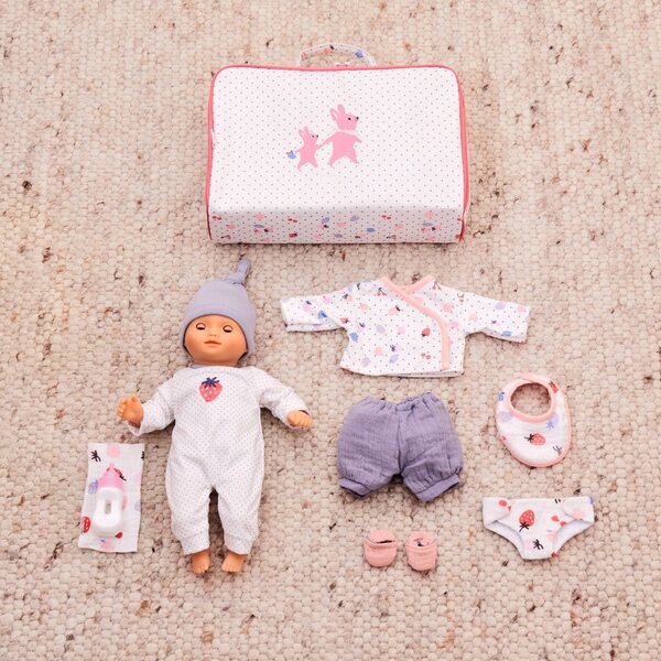 Djeco Lalka Vanille 32 cm z walizką Pomea +18 msc