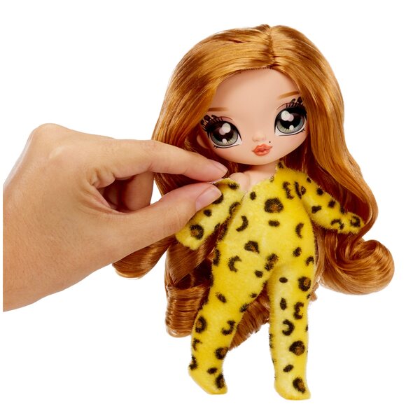 NANANA FUZZY SURPRISE LALKA JENNEL JAGUAR + ubranka, akcesoria