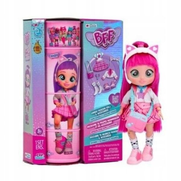 Cry Babies BFF Daisy 20 cm mit Zubehör – Teenager-Puppe Serie 2 Kollektion
