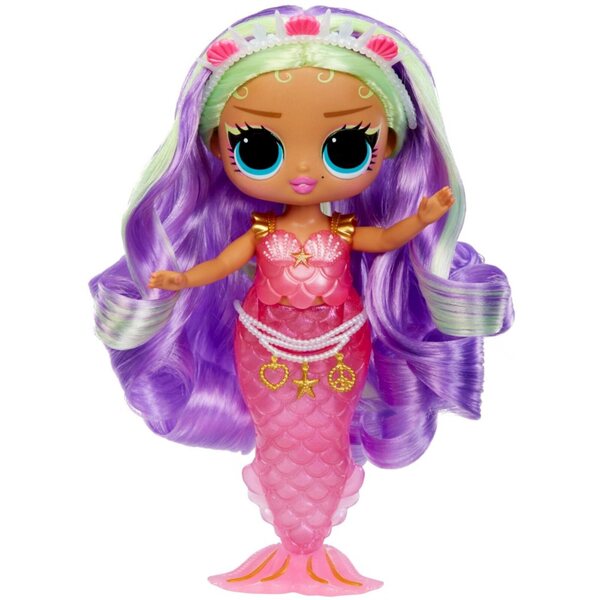 LOL Sirena a sorpresa Tweens Cleo Cove Sirena con coda e accessori che cambiano colore