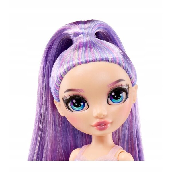 Rainbow High Violet Willow - Modedukke med Kitty Cat kostume og tilbehør