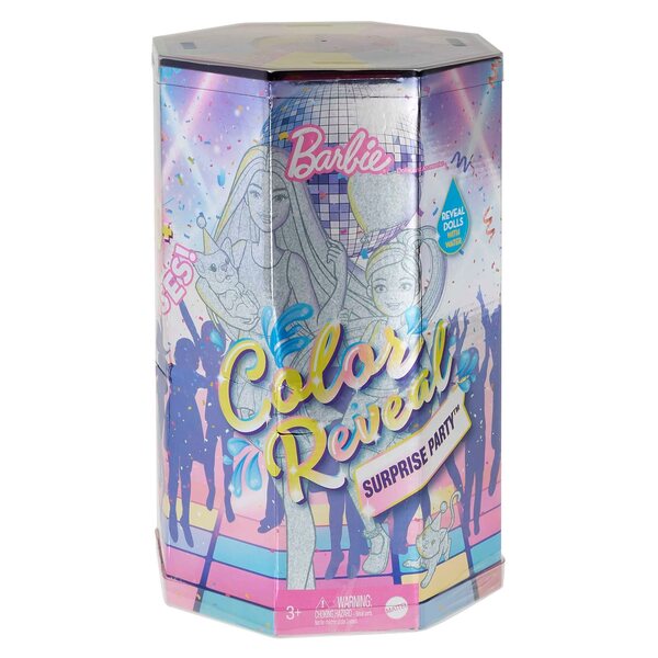 Barbie Color Reveal Impresa Set Grande con 50+ Sorprese e Lullke Colorate