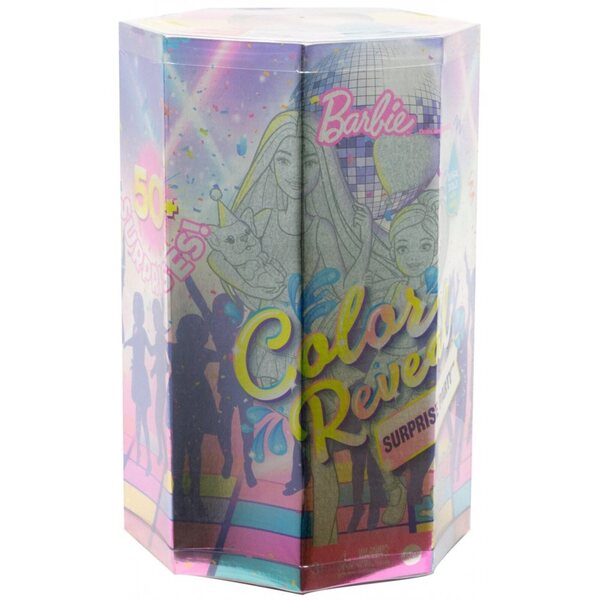Barbie Color Reveal Impresa Set Grande con 50+ Sorprese e Lullke Colorate