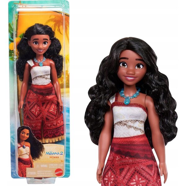 Bambola Moana 2 Vaiana 2 con abito removibile e articolazioni mobili Mattel