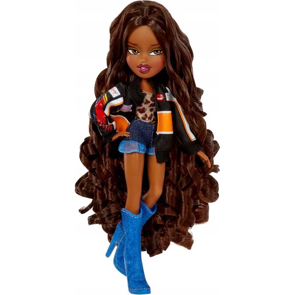 Bratz Goin' Out Sasha Fashion Doll con accessori e stile elegante 29 cm