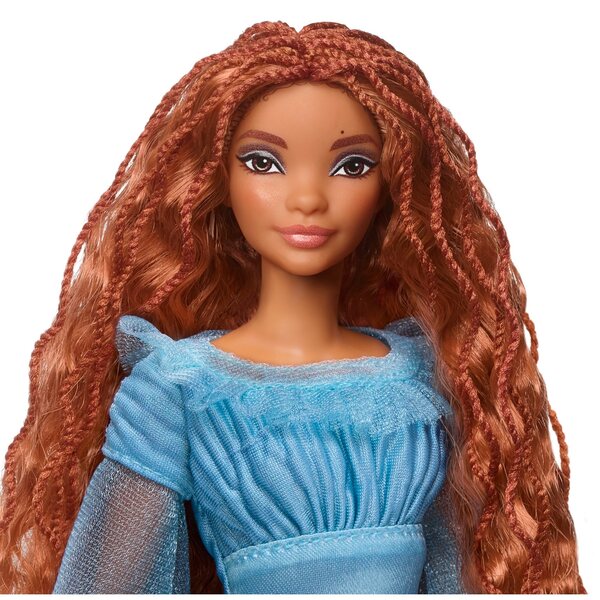 Bambola Disney La Sirenetta Ariel con Accessori e Abito Blu 29 cm