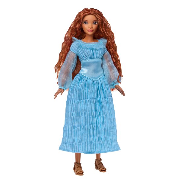Bambola Disney La Sirenetta Ariel con Accessori e Abito Blu 29 cm