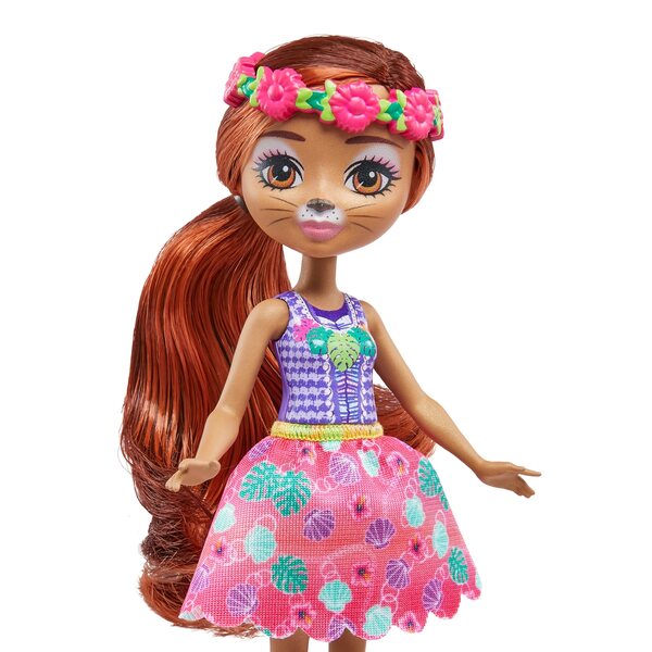 Enchantimals Oneda Otter-Puppe und Strandkelpie-Figur für Kinder