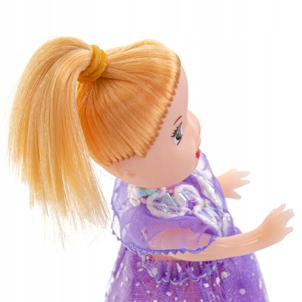 Set di 3 Piccole Bambole da 10 cm per Casa delle Bambole - Colorate e Dettagliate