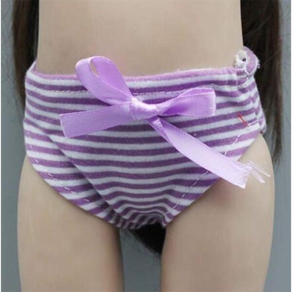 6 Mutandine con Fiocco per Bambole 18 Pollici - Intimo Accessori Uteruik