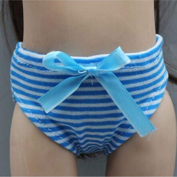 6 Mutandine con Fiocco per Bambole 18 Pollici - Intimo Accessori Uteruik