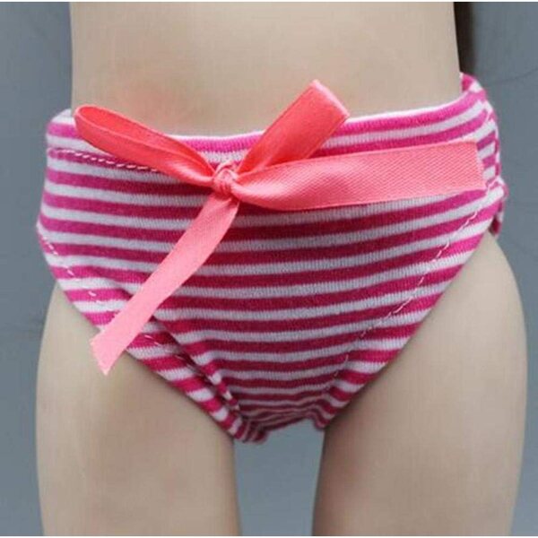 6 Mutandine con Fiocco per Bambole 18 Pollici - Intimo Accessori Uteruik