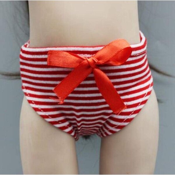 6 Mutandine con Fiocco per Bambole 18 Pollici - Intimo Accessori Uteruik