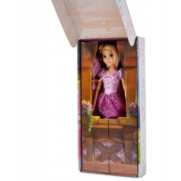 Bambola Disney Rosaspunko 30 cm con Abito Viola e Pettine per Bambini 3+