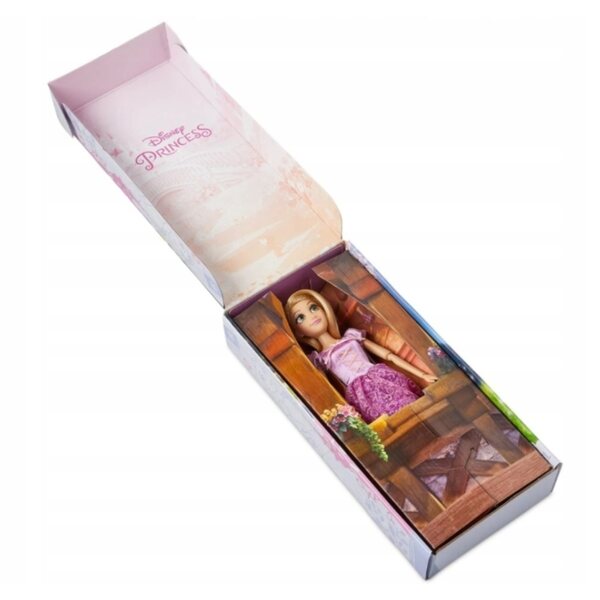Bambola Disney Rosaspunko 30 cm con Abito Viola e Pettine per Bambini 3+