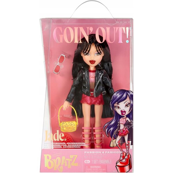 Bratz esce! Bambola da collezione alla moda di Giada con accessori per bambini