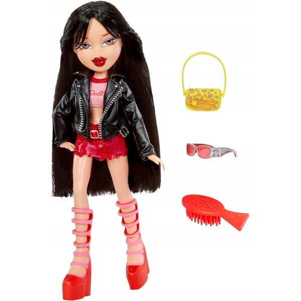 Bratz esce! Bambola da collezione alla moda di Giada con accessori per bambini