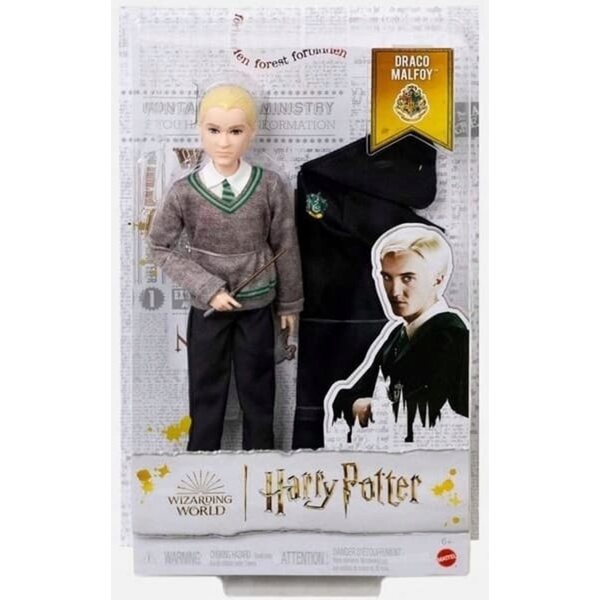 Harry Potter Draco Malfoy Puppe 26 cm – Offizielle Mattel-Figur