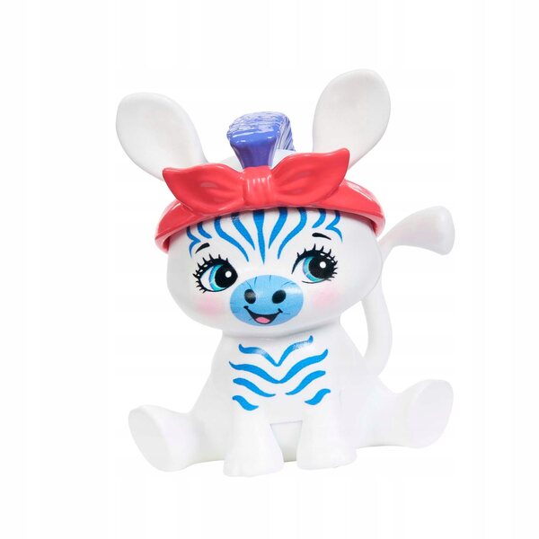 Mattel Enchantimals Zemirah Zebra con animale Deluxe per bambini 4+