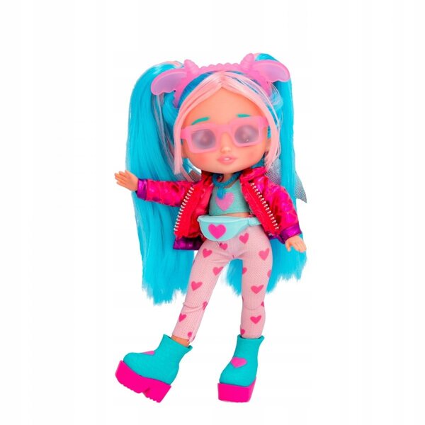 Bambola Cry Babies BFF 20 cm con abbigliamento alla moda e accessori inclusi