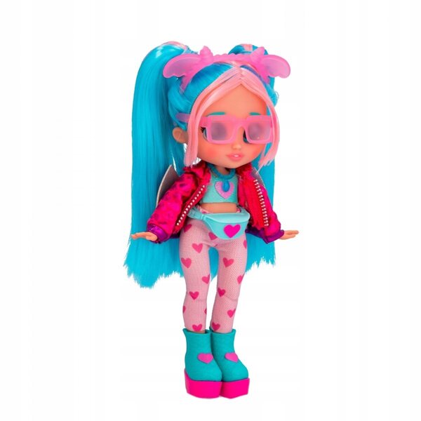 Bambola Cry Babies BFF 20 cm con abbigliamento alla moda e accessori inclusi