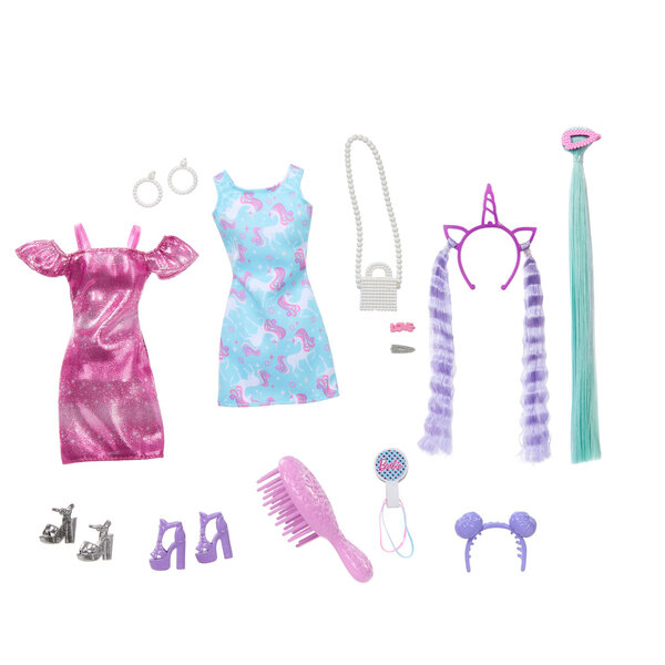 Barbie Totally Hair mit Frisurenzubehör und zusätzlicher Kleidung 30 cm