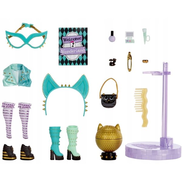LOL Surprise Kat Mischief 17cm con Abiti e 20 Accessori Per Masquerade Party
