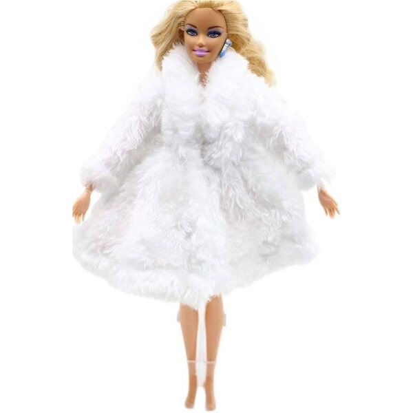 Cappotto in peluche per bambole da 30 cm - Accessorio moda Uteruik