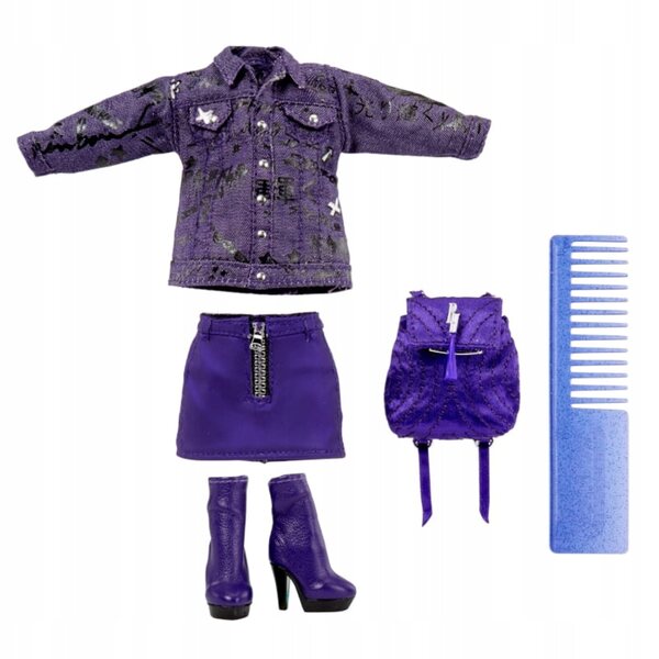 Bambola Rainbow High Junior Krystal Bailey Serie 2 con Accessori Fashion