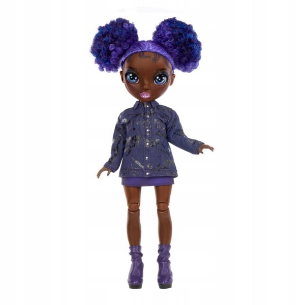 Bambola Rainbow High Junior Krystal Bailey Serie 2 con Accessori Fashion