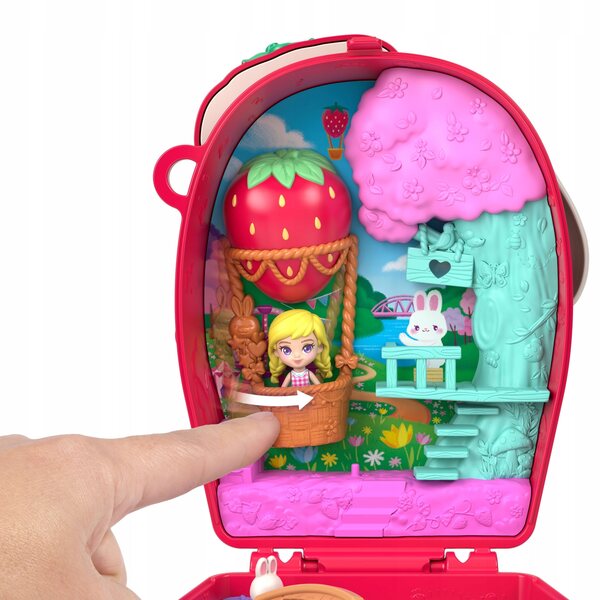 Polly Pocket Bunny's picnic set gioco compatto per bambini 4+