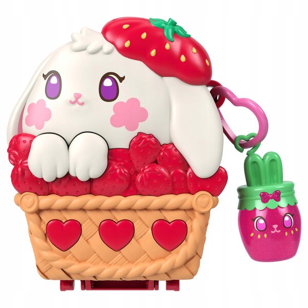 Polly Pocket Bunny's picnic set gioco compatto per bambini 4+