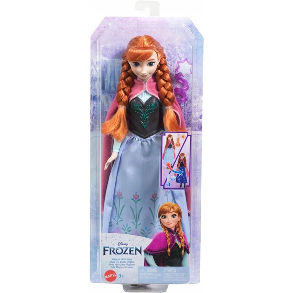 Anna aus Frozen, 30 cm große Puppe mit einem zauberhaften, farbwechselnden Rock