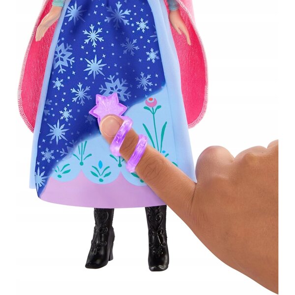 Anna aus Frozen, 30 cm große Puppe mit einem zauberhaften, farbwechselnden Rock