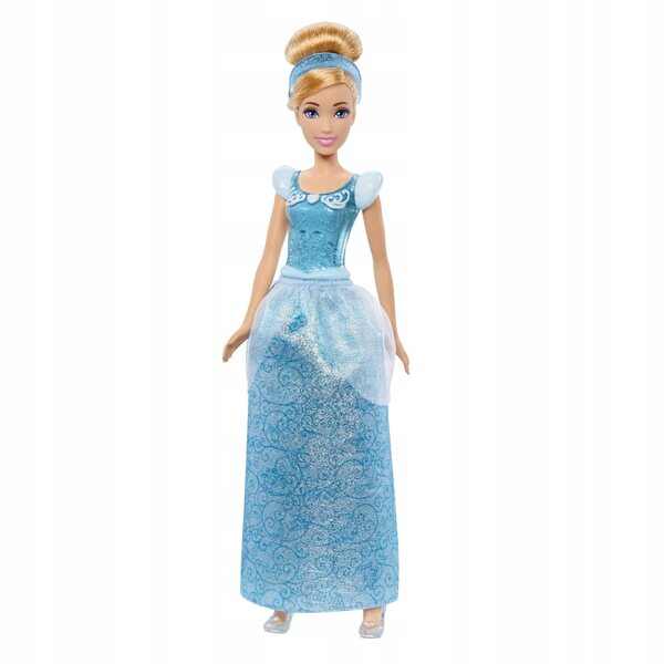 Bambola Cinderella Disney Mattel con Tiara e Scarpe Eleganti per Bambini 3+