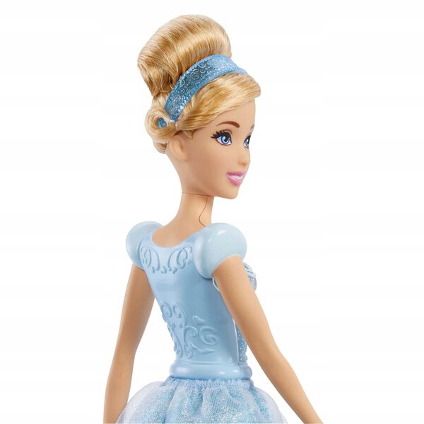 Bambola Cinderella Disney Mattel con Tiara e Scarpe Eleganti per Bambini 3+