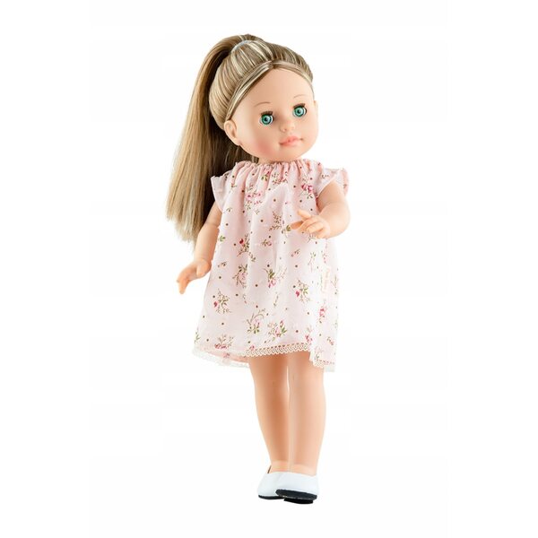 Paola Reina Esti 42 cm - Poupée espagnole parfumée au caramel avec une robe élégante