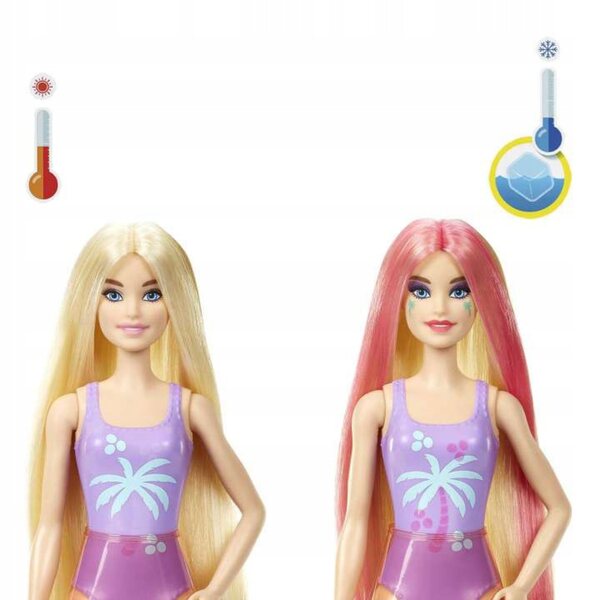 Barbie Color Reveal Set Sole e Pioggia con 25 sorprese e cambio colore