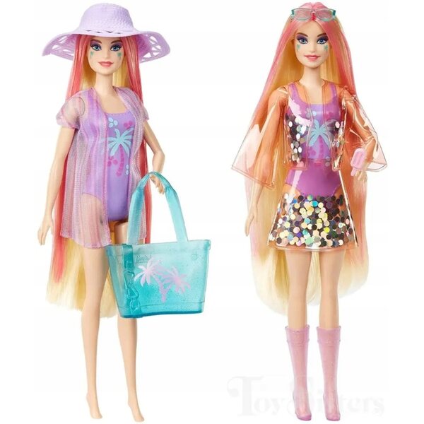 Barbie Color Reveal Set Sole e Pioggia con 25 sorprese e cambio colore