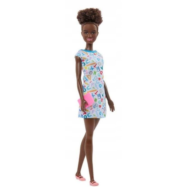 Barbie Teacher Mattel für Kinder ab 3 Jahren mit originellem Look und Zubehör