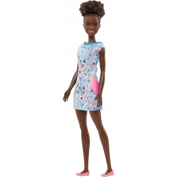 Barbie Teacher Mattel für Kinder ab 3 Jahren mit originellem Look und Zubehör